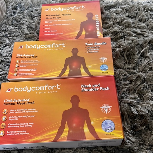 Body comfort complete heat packs new in box - Picture 1 of 7